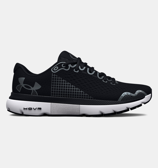 SCARPA UNDER ARMOUR HOVR INFINITE 4 WOMEN'S 3024905 BLACK :WHITE - dimensioni medie.png